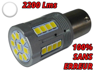 LED BAY15D - BLANC - Feu de recul - Lampe - Éclairage - 12 Volts