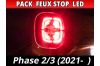 Pack ampoule led feux stop/position pour Dacia Duster II