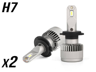 Kit LED H7 Haute Puissance pour phares - Garantie 5 ans et Port Offert !