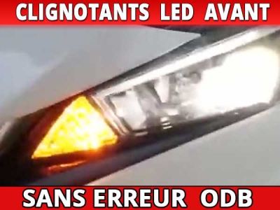 Pack led clignotants avant Nissan Leaf 2