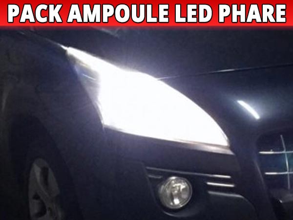 Ampoule LED feu de Jour veilleuses blanc xenon 6000k pour Peugeot