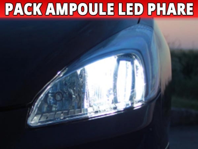 pack ampoule H7 led peugeot 508