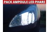 pack ampoule H7 led peugeot 508