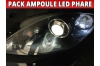 Pack 2 Micro Ampoules LED Phare pour Seat Leon 2 (1P)