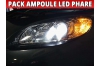 Pack led phare croisement route pour Mazda MX-5 - NC - Homologation E9