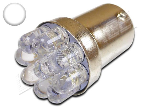 Ampoule LED BA15s 💡 6 LEDS Haute Puissance / LED P21W