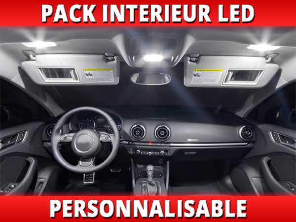 2 ampoules à LED pour l'éclairage bas de porte Audi A3