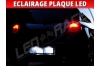 Pack led plaque renault clio 3