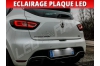 Pack led plaque renault clio 4