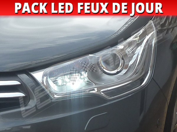 Pack Leds veilleuses et feux de jour pour Opel Astra J (DRL)