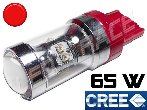 LedRace® Ampoule Led P21/5W / BAY15D - 65 Watts CREE - Rouge
