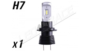 Pack 2 Mini Ampoules led phare haute puissance H7 homologuées
