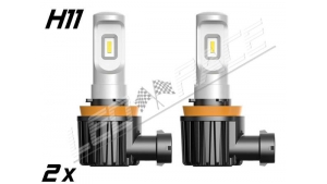 Pack 2 Mini Ampoules led H11 haute puissance Homologuées E9
