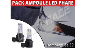 Pack Ampoules Led PharesHIR2 9012 Homologuées E9 pour Toyota CHR