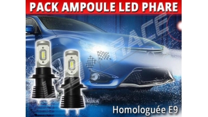 Pack Ampoules LED Phares pour Renault Avantime - Homologation E9