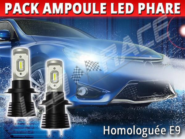 Paire Lampes Ampoules H7 LED Homologué Pour Audi A3 8P 2003> Osram 6000K