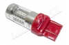 Ampoule Led T20 W21/5W 7443 12 smd Rouge