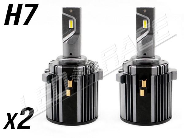 2 x Adaptateur H7 Ampoule Kit LED H7 pour phare Skoda Octavia 2