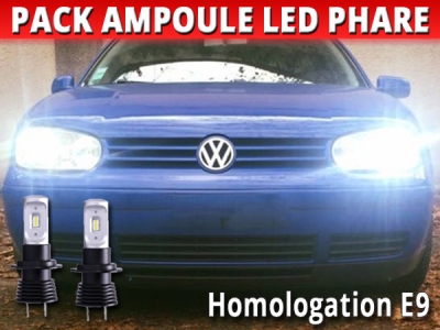 H7 LED Kit für Volkswagen GOLF 6 Abblendlicht | Canbus LED Birnen 6500K  12000LM