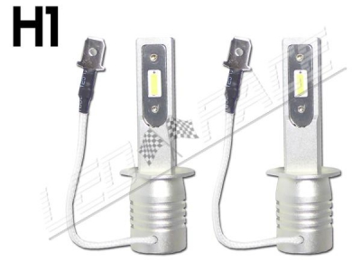 Pack 2 Mini Ampoules led H1 Haute puissance Homologuée E9