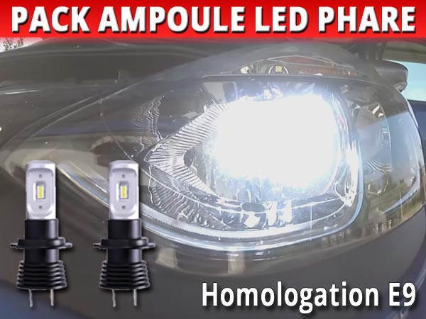 9005) - LED HB4 6 LEDS HAUTE PUISSANCE BLANC - AUTOLED ®