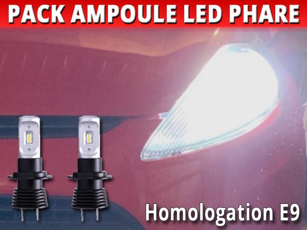 Pack Ampoules LED H7 Porsche 911 (996) (1997 - 2004) - Kit LED 360