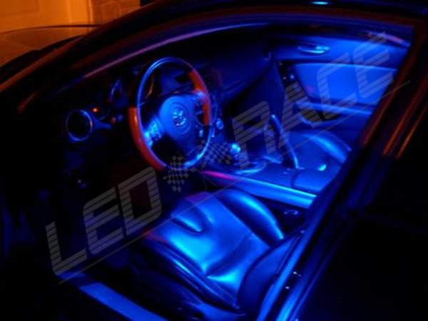 Kit 2 Ampoule LED T10 W5W Bleu Veilleuse Silicone Auto Moto Eclairage  Intérieur